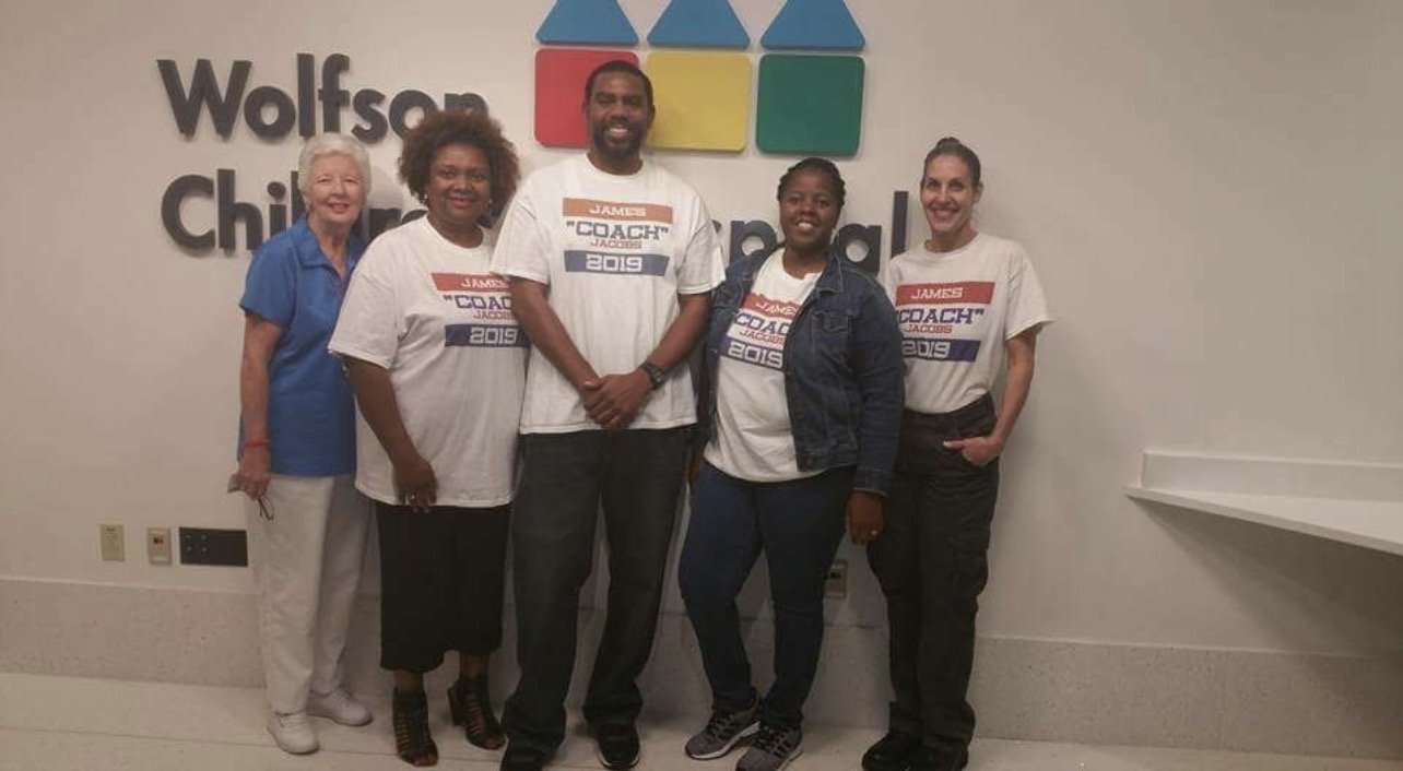 Coach James Jacobs in the community, photo 63