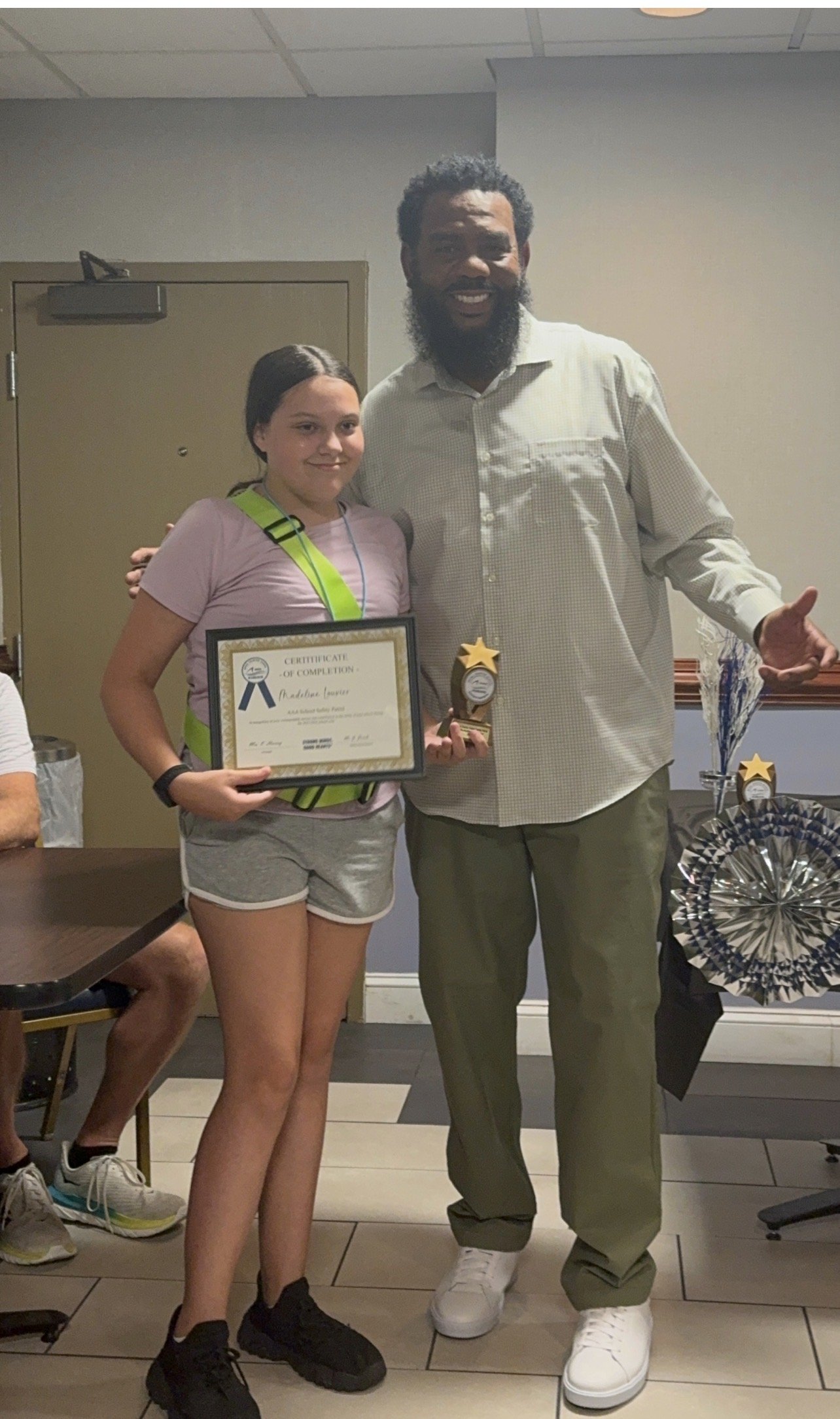 Coach James Jacobs in the community, photo 78